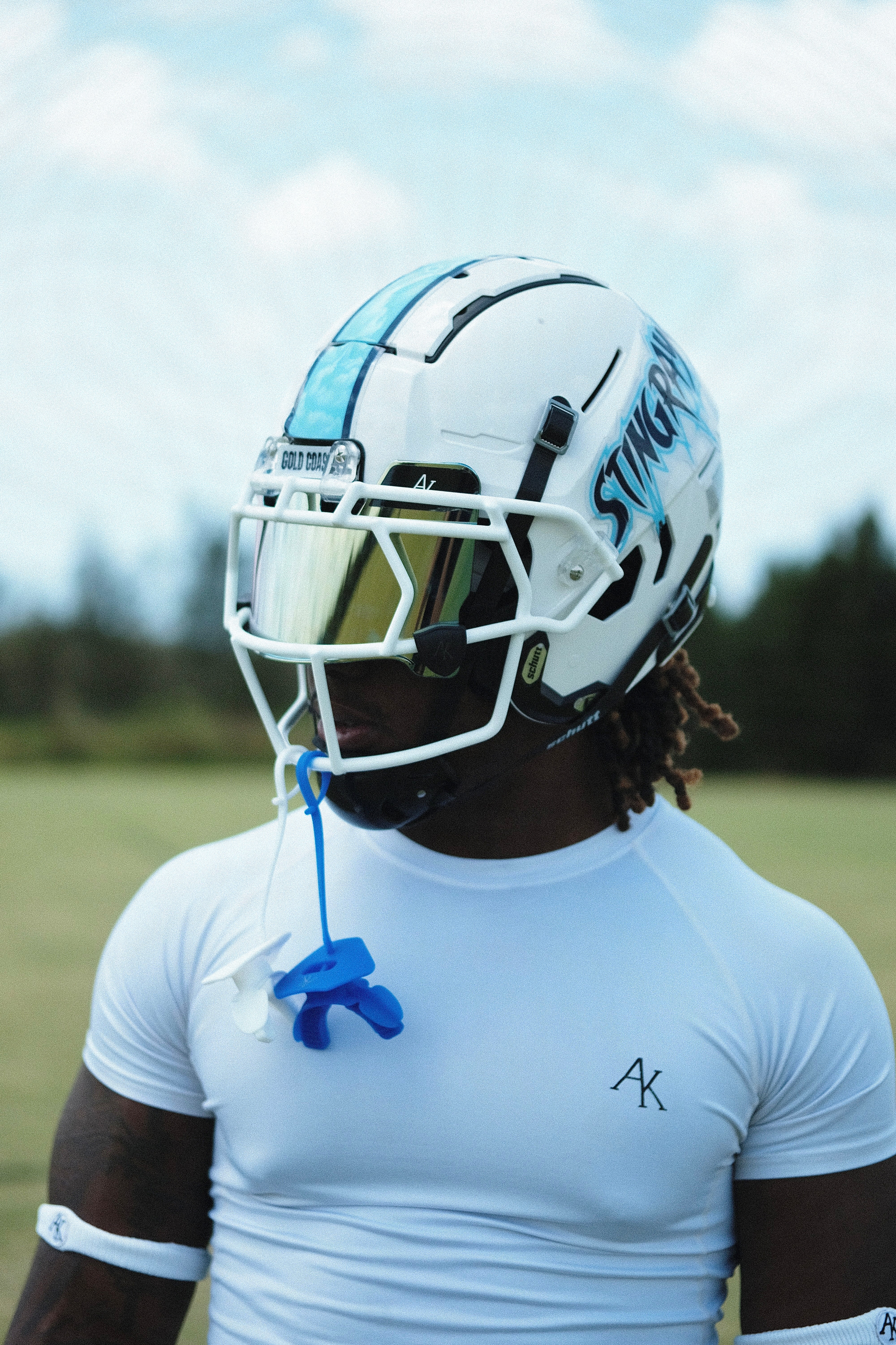 AK 'Aurora' Football Visor