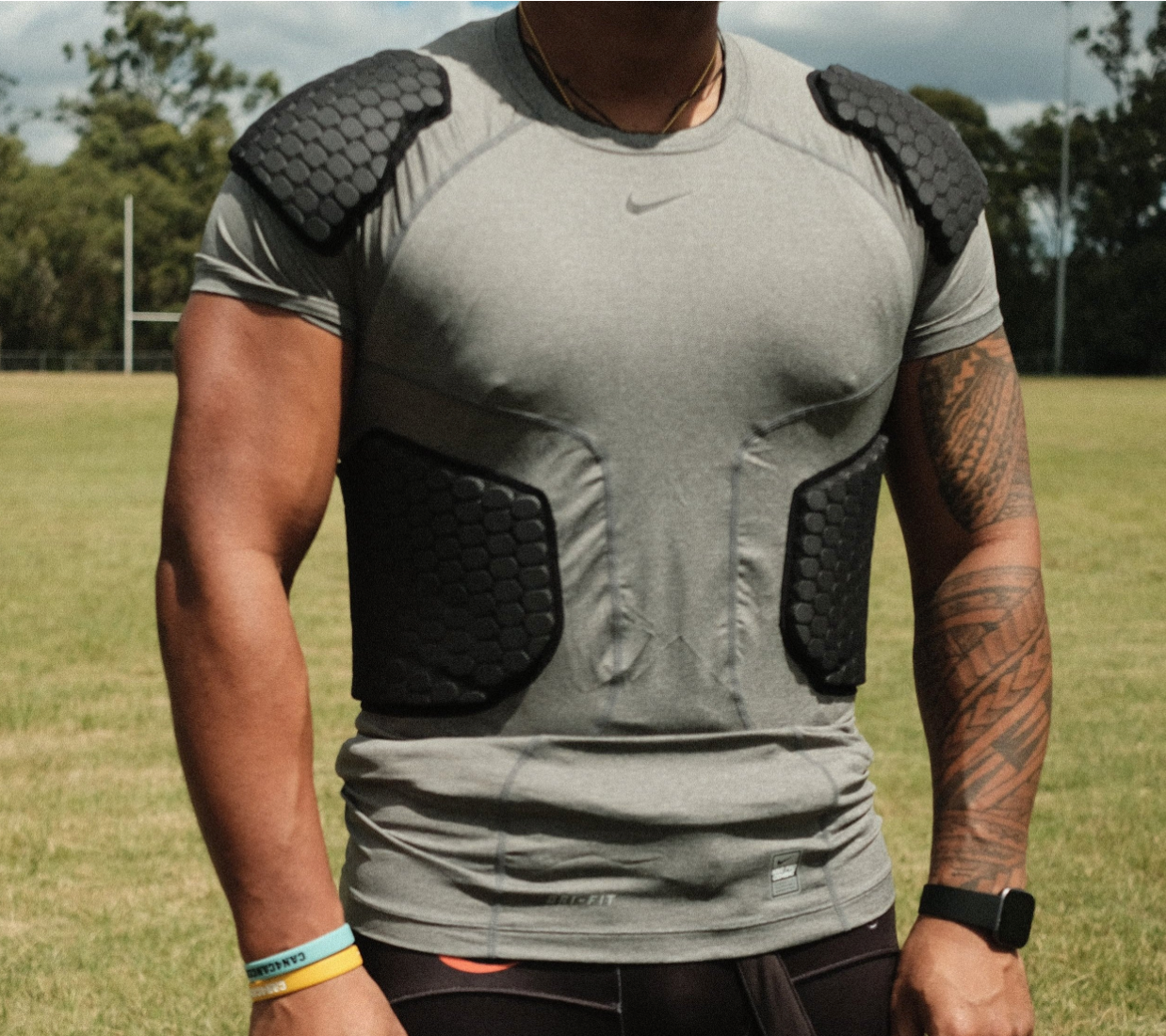 Nike Pro Combat Padded Compression Shirt (XL, 2XL, 3XL) – American