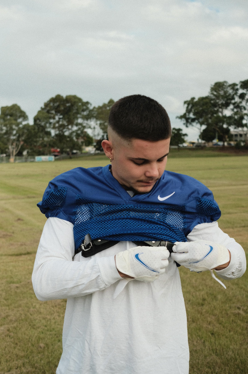 Nike Pro-cut Practice Jersey (Royal Blue) - Medium