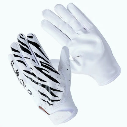 Youth Receiver Gloves (White)