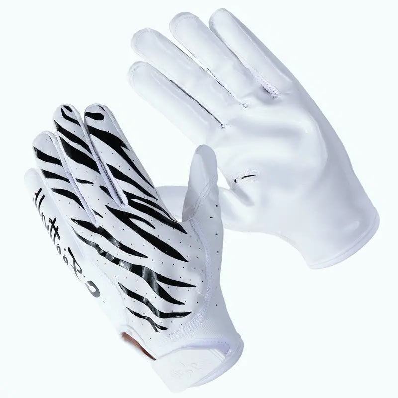 Youth Receiver Gloves (White)