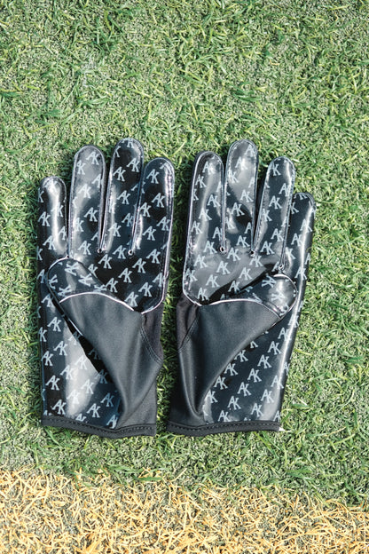 AK Elite 2.0 Receiver Gloves (Black/Black)