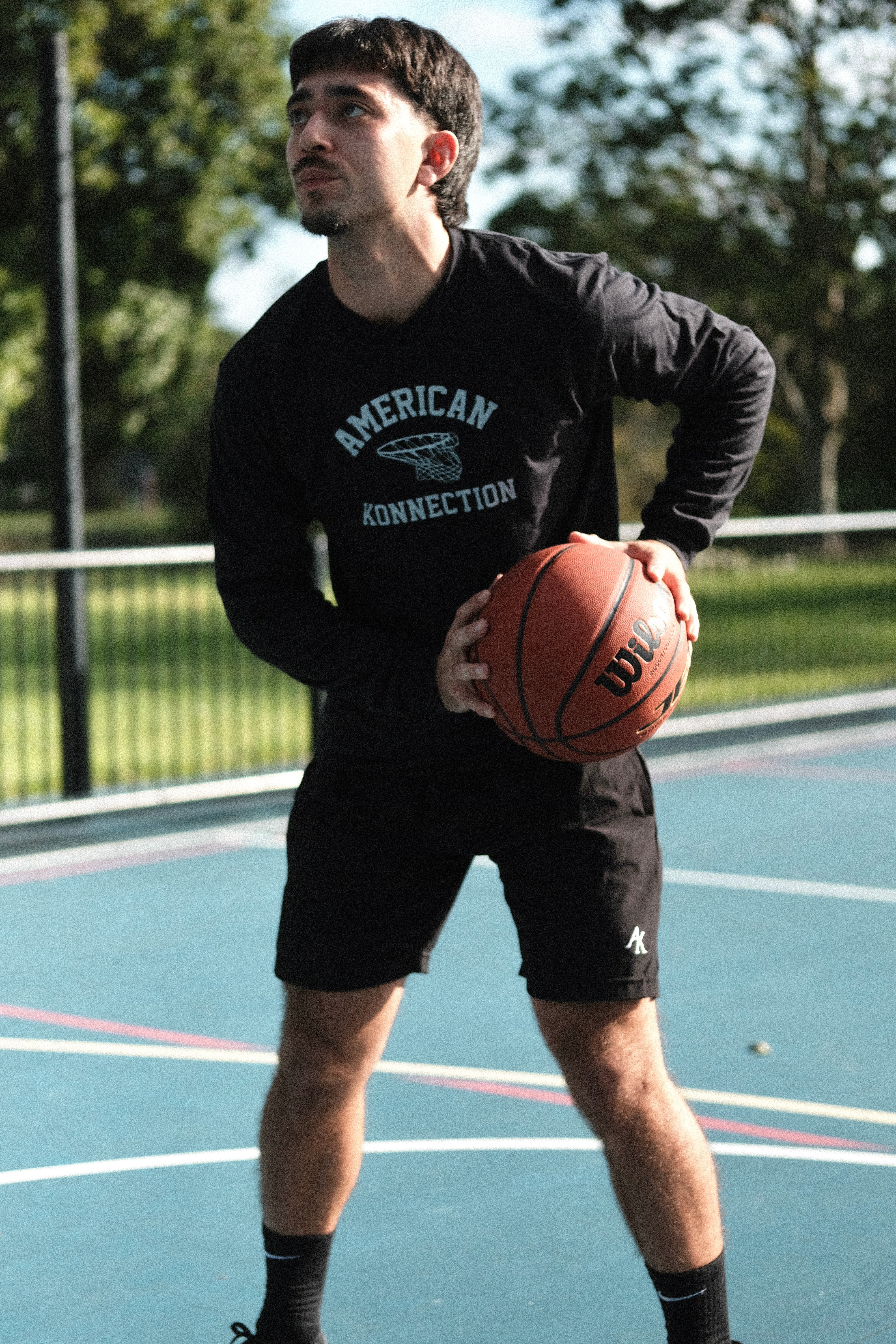 American Konnection Basketball L/S Shirt