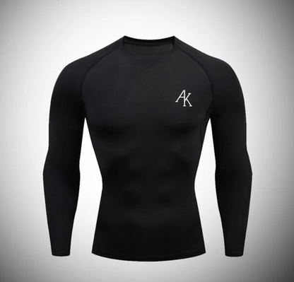 AK L/S Compression Shirt (Black or White)