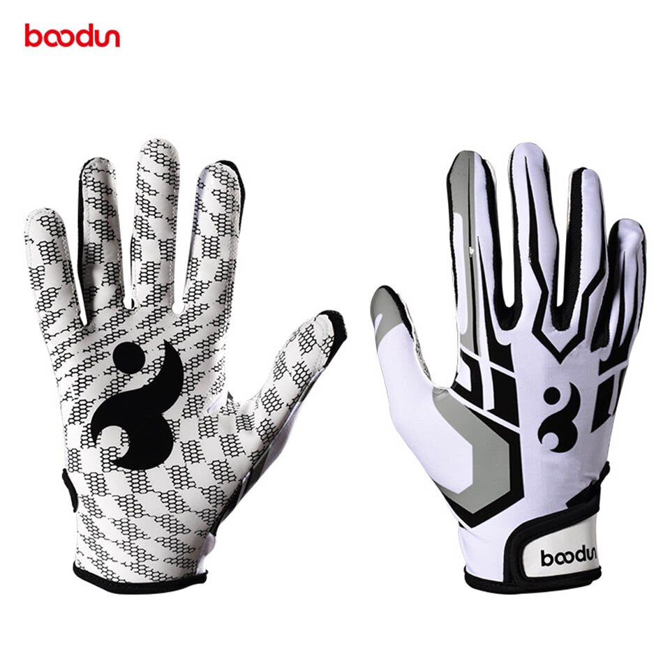 White/Black Receiver Gloves