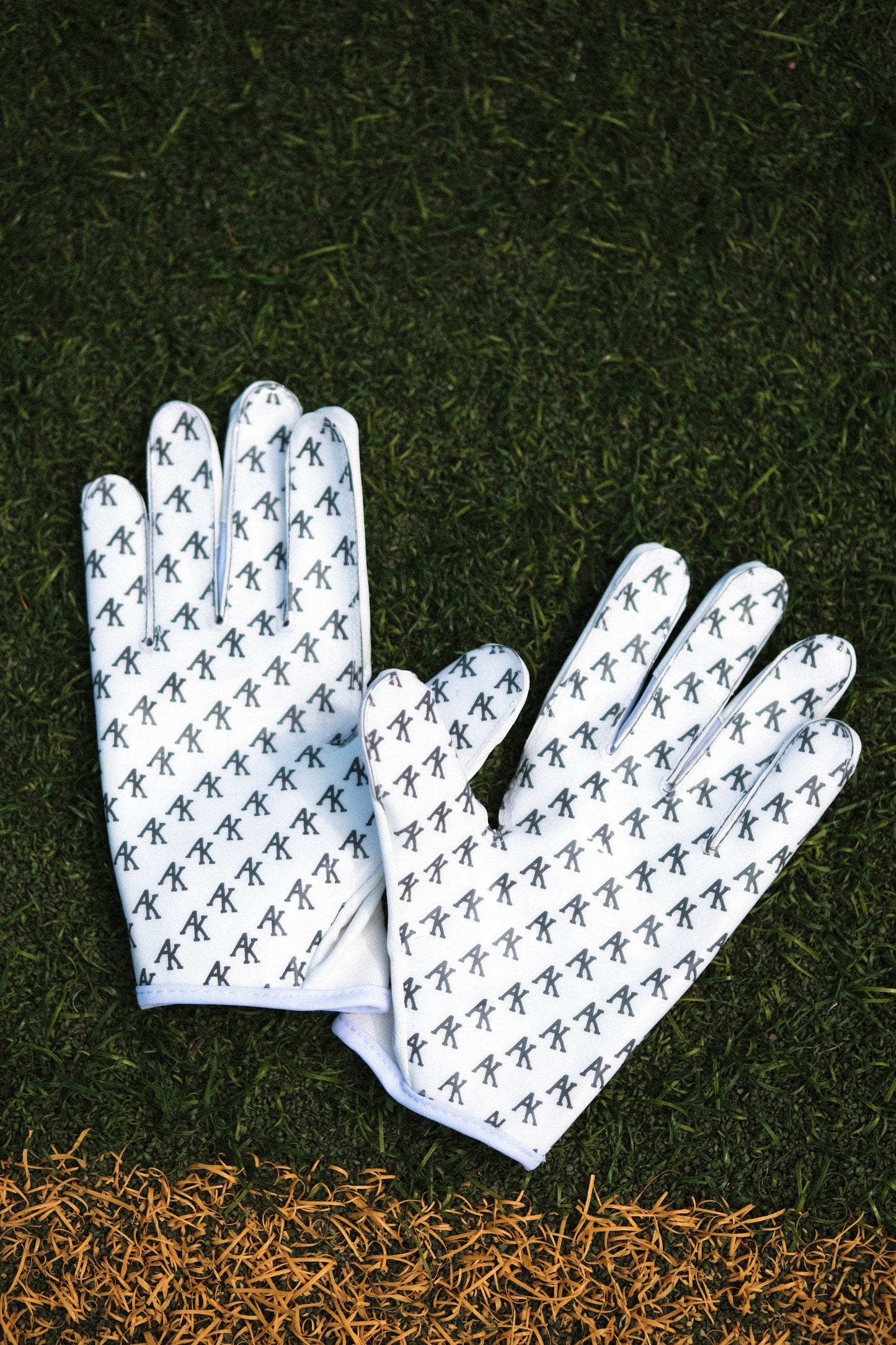 AK Elite 2.0 Receiver Gloves (White/White)