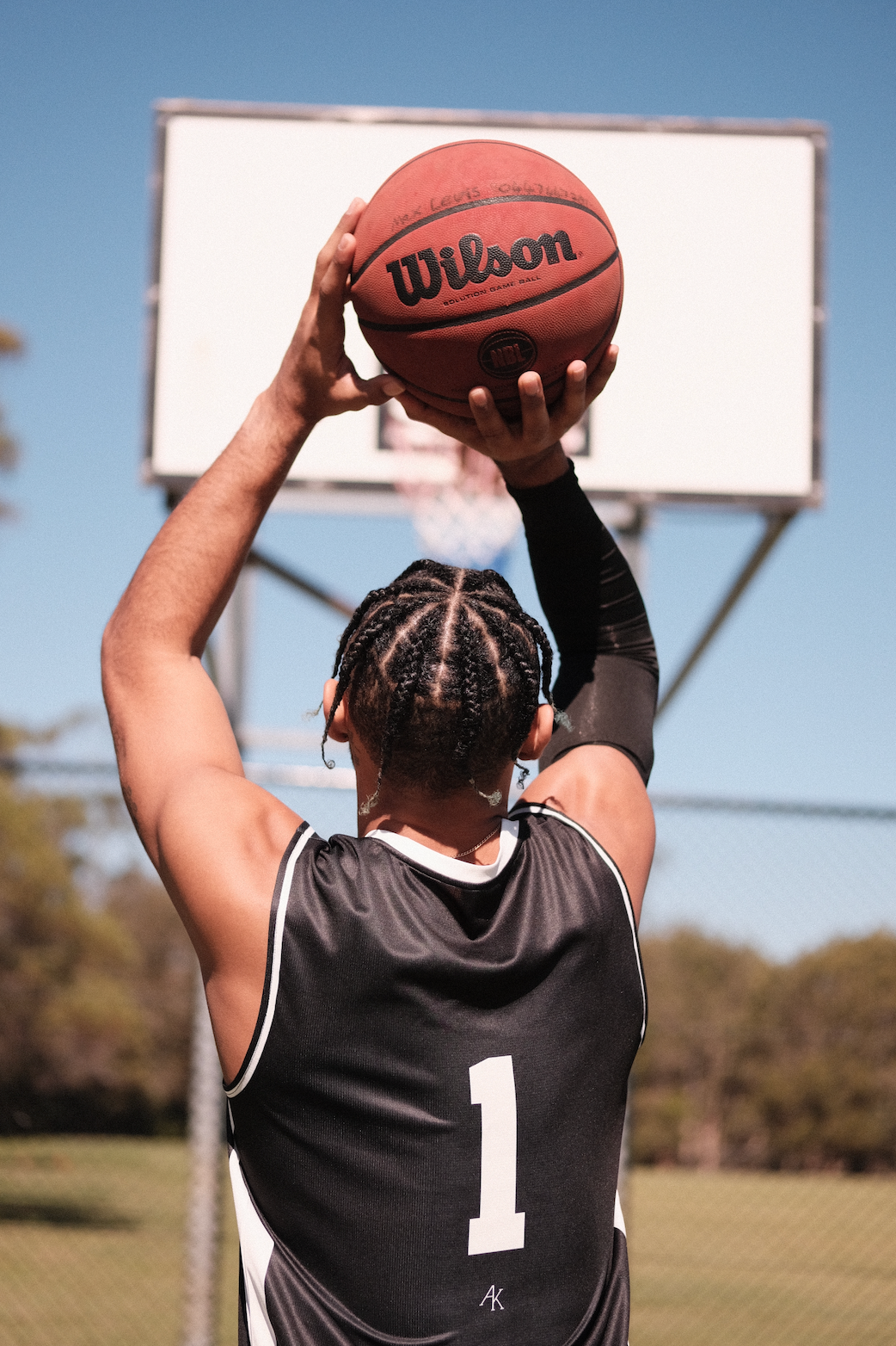 American Konnection Basketball Jersey (Black)