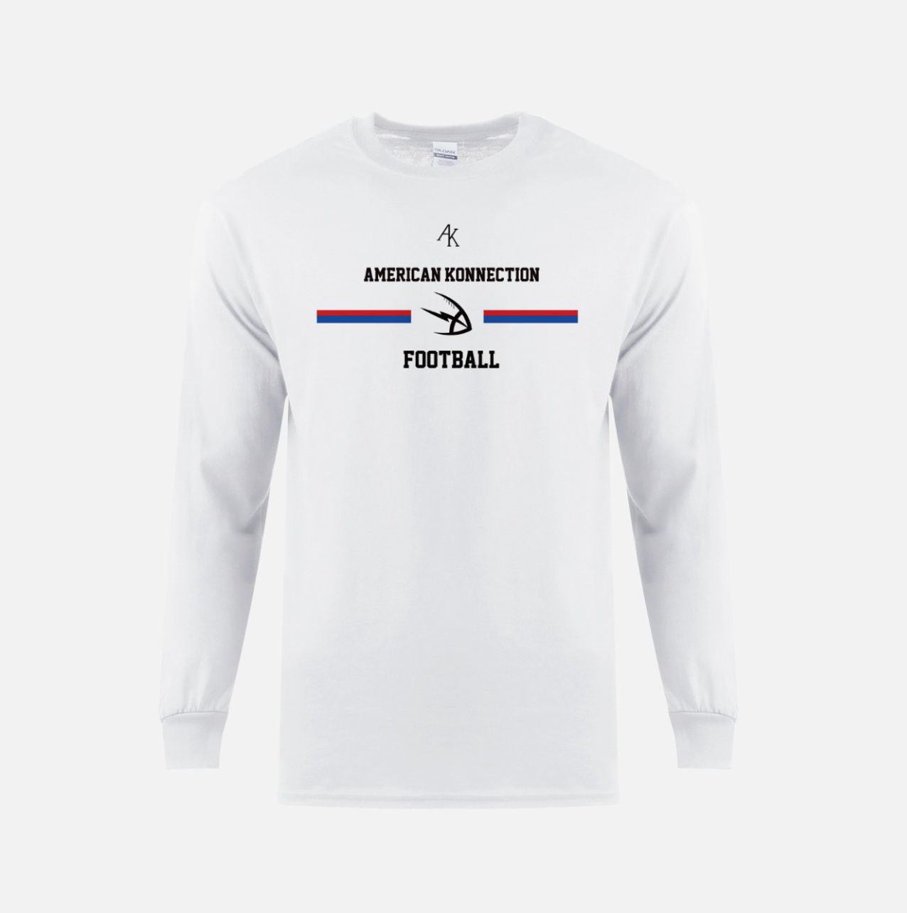 AK Football Alt L/S (White)