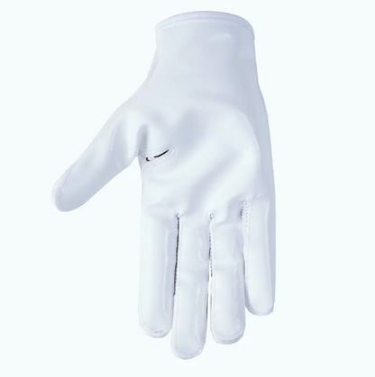 Youth Receiver Gloves (White)