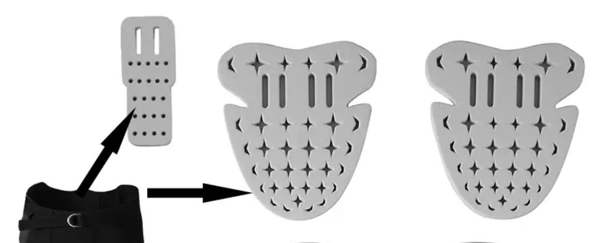 Hip + Tailbone Bone Lower Pads (American Football)