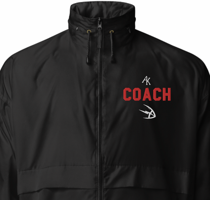 AK Football Coach's Windbreaker Jacket