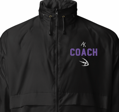 AK Football Coach's Windbreaker Jacket