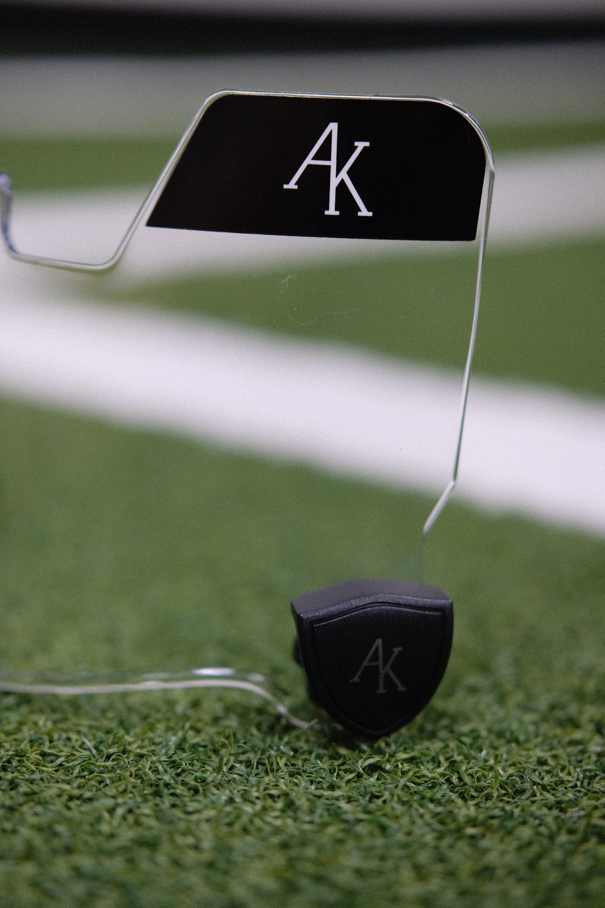 AK Clear Football Visor