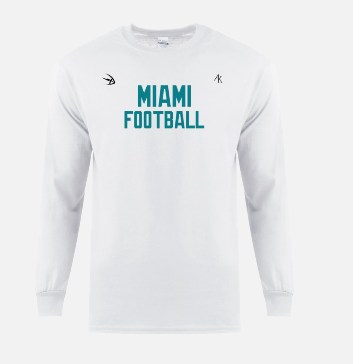 Miami Football Long Sleeve Shirt