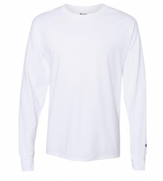 Champion Long Sleeve Shirt (White)